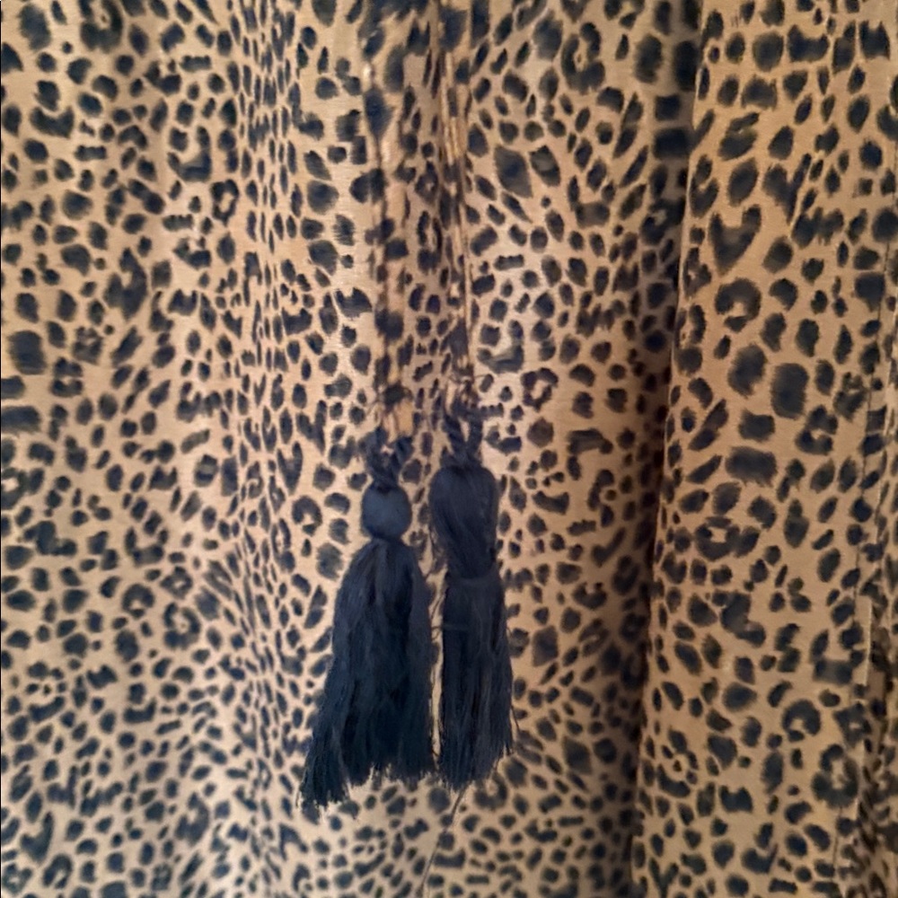 SHEIN Brown Leopard Print Maxi Skirt - Picture 2 of 9